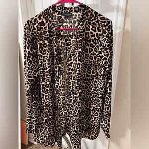 cheetah print top